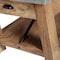 Alaterre Furniture Millwork 36" Wood and Zinc Metal Coffee Table with Shelf AWMW1371Z - alternate 2